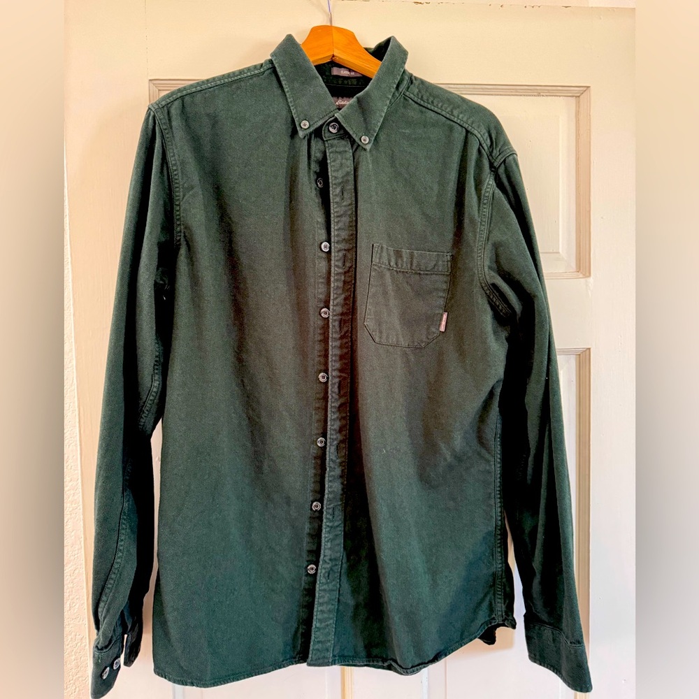 Green Eddie Bauer Button Down